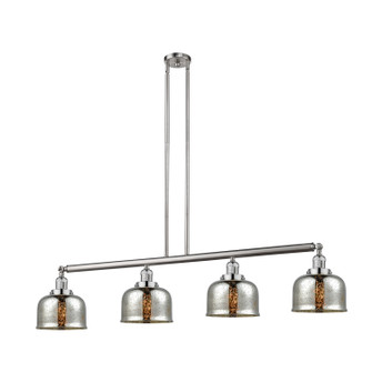 Franklin Restoration Four Light Island Pendant in Brushed Satin Nickel (405|214-SN-G78)