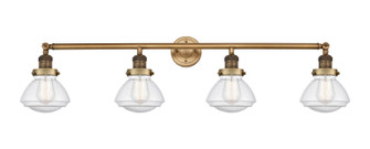 Franklin Restoration Four Light Bath Vanity in Brushed Brass (405|215-BB-G324)