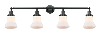 Franklin Restoration Four Light Bath Vanity in Matte Black (405|215-BK-G191)
