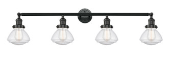Franklin Restoration Four Light Bath Vanity in Matte Black (405|215-BK-G324)