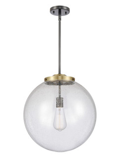 Franklin Restoration One Light Pendant in Black Antique Brass (405|221-1S-BAB-G204-16)