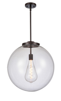 Essex One Light Pendant in Oil Rubbed Bronze (405|221-1S-OB-G202-18)