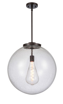 Franklin Restoration LED Pendant in Oil Rubbed Bronze (405|221-1S-OB-G204-18-LED)