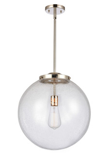 Essex LED Pendant in Polished Nickel (405|221-1S-PN-G204-16-LED)