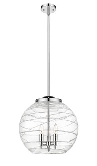 Ballston Three Light Pendant in Polished Chrome (405|221-3S-PC-G1213-16)