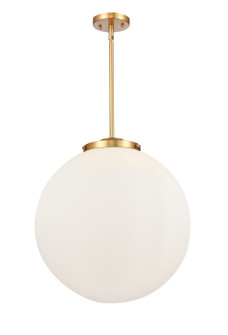 Franklin Restoration LED Pendant in Satin Gold (405|221-3S-SG-G201-18-LED)