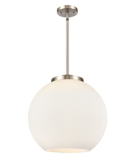 Ballston Three Light Pendant in Brushed Satin Nickel (405|221-3S-SN-G121-16)