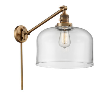 Franklin Restoration One Light Swing Arm Lamp in Brushed Brass (405|237-BB-G72-L)