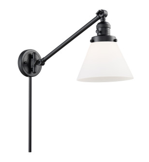 Franklin Restoration LED Swing Arm Lamp in Matte Black (405|237-BK-G41-LED)