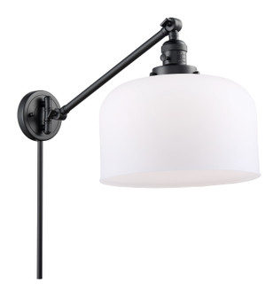 Franklin Restoration LED Swing Arm Lamp in Matte Black (405|237-BK-G71-L-LED)