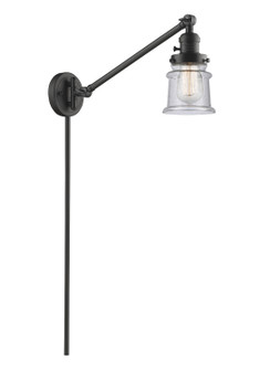 Franklin Restoration One Light Swing Arm Lamp in Oil Rubbed Bronze (405|237-OB-G184S)