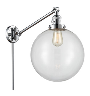 Franklin Restoration One Light Swing Arm Lamp in Polished Chrome (405|237-PC-G202-12)