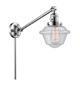 Franklin Restoration One Light Swing Arm Lamp in Polished Chrome (405|237-PC-G534)