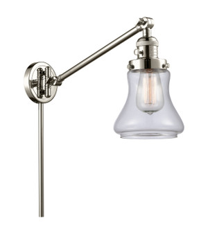 Franklin Restoration One Light Swing Arm in Polished Nickel (405|237-PN-G192)