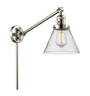Franklin Restoration LED Swing Arm Lamp in Polished Nickel (405|237-PN-G44-LED)