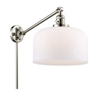 Franklin Restoration LED Swing Arm Lamp in Polished Nickel (405|237-PN-G71-L-LED)