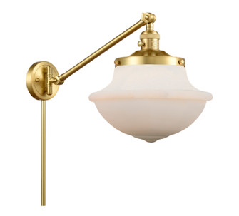 Franklin Restoration One Light Swing Arm in Satin Gold (405|237-SG-G541)