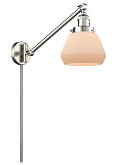 Franklin Restoration LED Swing Arm Lamp in Brushed Satin Nickel (405|237-SN-G171-LED)