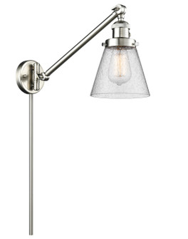 Franklin Restoration LED Swing Arm Lamp in Brushed Satin Nickel (405|237-SN-G64-LED)