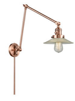 Franklin Restoration LED Swing Arm Lamp in Antique Copper (405|238-AC-G2-LED)