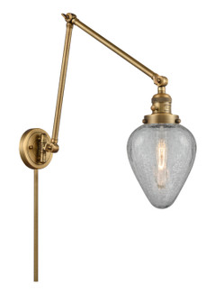 Franklin Restoration LED Swing Arm Lamp in Brushed Brass (405|238-BB-G165-LED)
