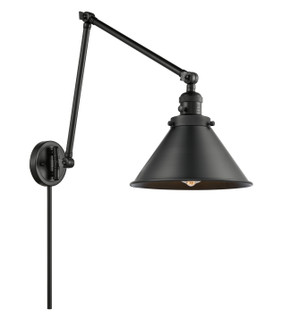 Franklin Restoration One Light Swing Arm Lamp in Matte Black (405|238-BK-M10-BK)