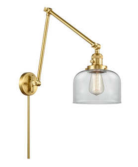 Franklin Restoration One Light Swing Arm Lamp in Satin Gold (405|238-SG-G72)