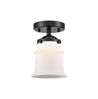 Nouveau One Light Semi-Flush Mount in Oil Rubbed Bronze (405|284-1C-OB-G181S)