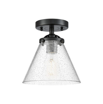 Nouveau One Light Semi-Flush Mount in Oil Rubbed Bronze (405|284-1C-OB-G44)