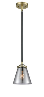 Nouveau LED Mini Pendant in Black Antique Brass (405|284-1S-BAB-G63-LED)