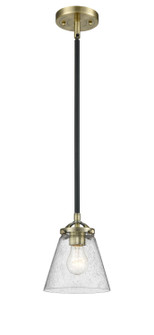Nouveau LED Mini Pendant in Black Antique Brass (405|284-1S-BAB-G64-LED)