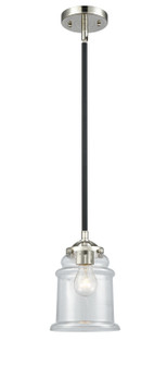 Nouveau LED Mini Pendant in Black Polished Nickel (405|284-1S-BPN-G182-LED) Nouveau LED Mini Pendant in Black Polished Nickel (405|284-1S-BPN-G182-LED)