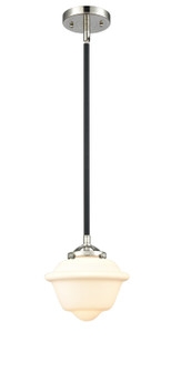 Nouveau One Light Mini Pendant in Black Polished Nickel (405|284-1S-BPN-G531)