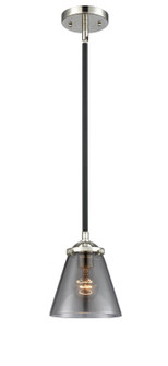 Nouveau One Light Mini Pendant in Black Polished Nickel (405|284-1S-BPN-G63)