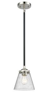 Nouveau One Light Mini Pendant in Black Polished Nickel (405|284-1S-BPN-G64)