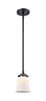 Nouveau One Light Mini Pendant in Oil Rubbed Bronze (405|284-1S-OB-G181S)