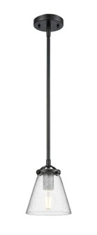 Nouveau One Light Mini Pendant in Oil Rubbed Bronze (405|284-1S-OB-G64)