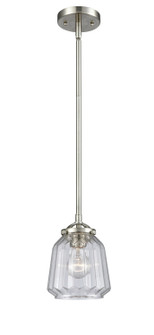 Nouveau LED Mini Pendant in Brushed Satin Nickel (405|284-1S-SN-G142-LED)