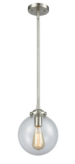 Nouveau LED Mini Pendant in Brushed Satin Nickel (405|284-1S-SN-G202-8-LED)