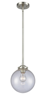 Nouveau LED Mini Pendant in Brushed Satin Nickel (405|284-1S-SN-G204-8-LED)