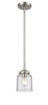 Nouveau One Light Mini Pendant in Brushed Satin Nickel (405|284-1S-SN-G52)