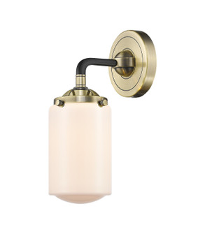 Nouveau One Light Wall Sconce in Black Antique Brass (405|284-1W-BAB-G311)