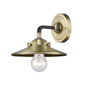Nouveau LED Wall Sconce in Black Antique Brass (405|284-1W-BAB-M4-AB-LED)