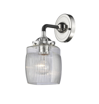 Nouveau One Light Wall Sconce in Black Polished Nickel (405|284-1W-BPN-G302)