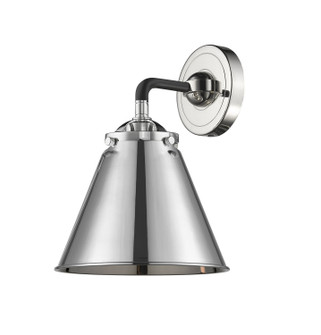 Nouveau One Light Wall Sconce in Black Polished Nickel (405|284-1W-BPN-M13-PN)