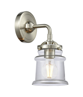 Nouveau One Light Wall Sconce in Brushed Satin Nickel (405|284-1W-SN-G182S)