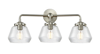 Nouveau LED Bath Vanity in Brushed Satin Nickel (405|284-3W-SN-G172-LED)