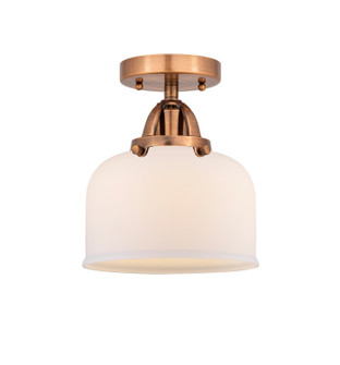 Nouveau 2 LED Semi-Flush Mount in Antique Copper (405|288-1C-AC-G71-LED)