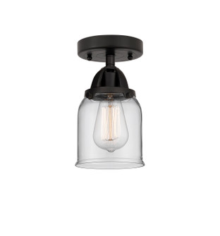 Nouveau 2 One Light Semi-Flush Mount in Matte Black (405|288-1C-BK-G52)