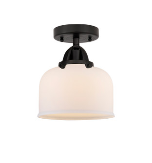 Nouveau 2 One Light Semi-Flush Mount in Matte Black (405|288-1C-BK-G71)